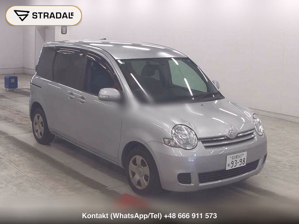 TOYOTA SIENTA X LIMITED 2009, aukcja z Japonii, zdjęcie 1