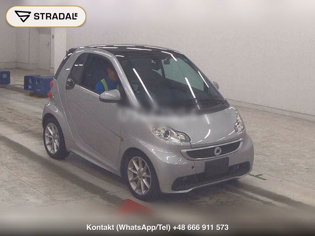 MCC SMART FORTWO COUPE 2013, samochód z aukcji Japonii