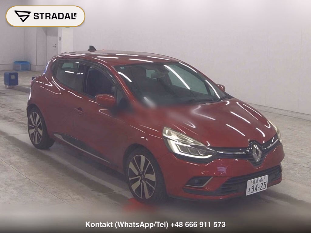RENAULT LUTECIA 5D ZEN 2017, aukcja z Japonii, zdjęcie 1