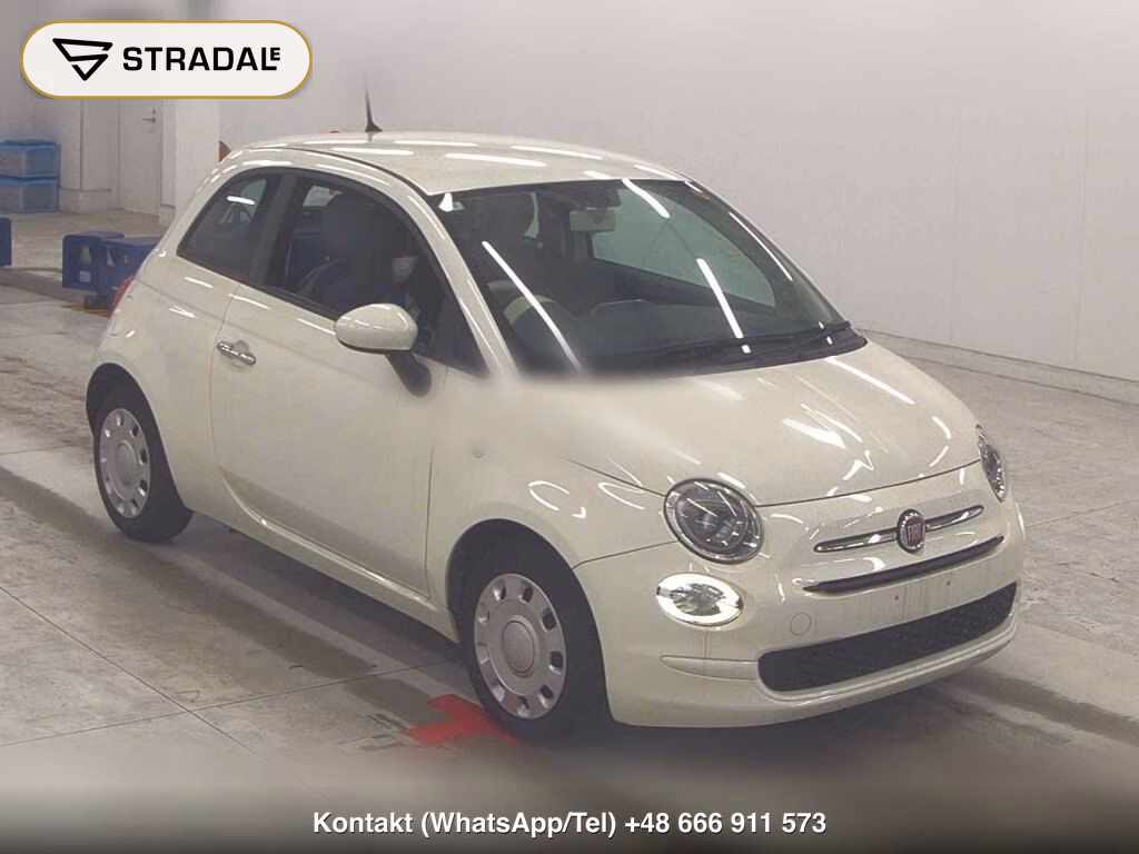 FIAT 500 1.2 POP 2016, aukcja z Japonii, zdjęcie 1