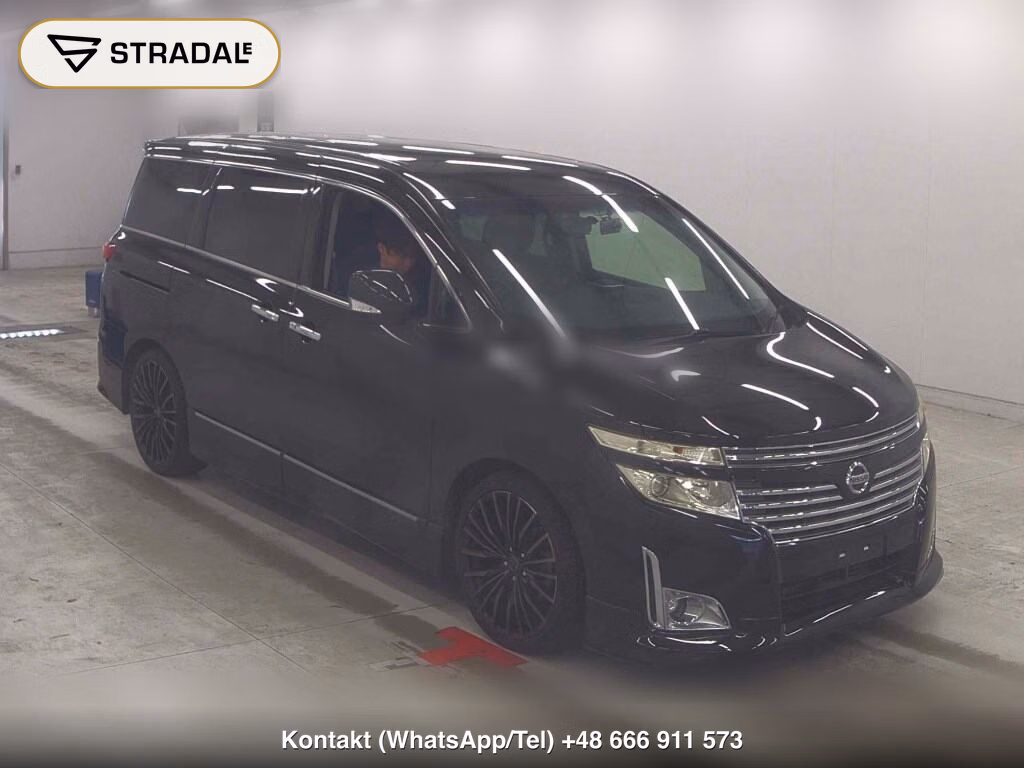 NISSAN ELGRAND 5D 250 HIGHWAY STAR 2012, aukcja z Japonii, zdjęcie 1