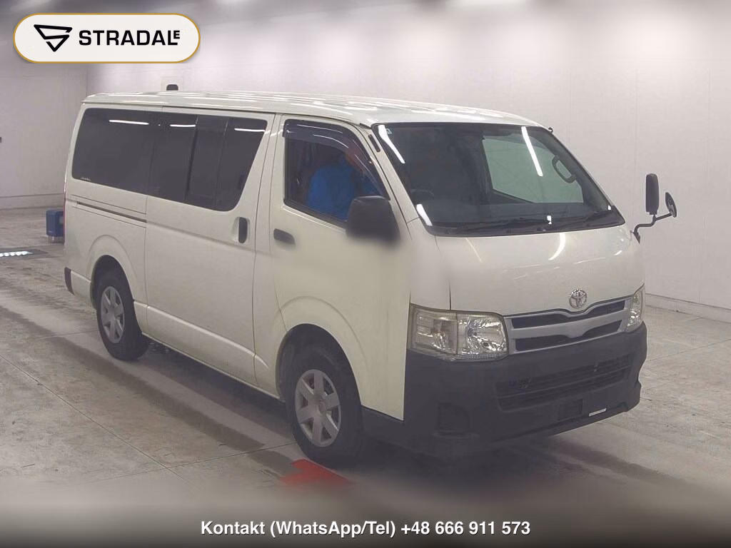 TOYOTA HIACE VAN 4D 2011, aukcja z Japonii, zdjęcie 1