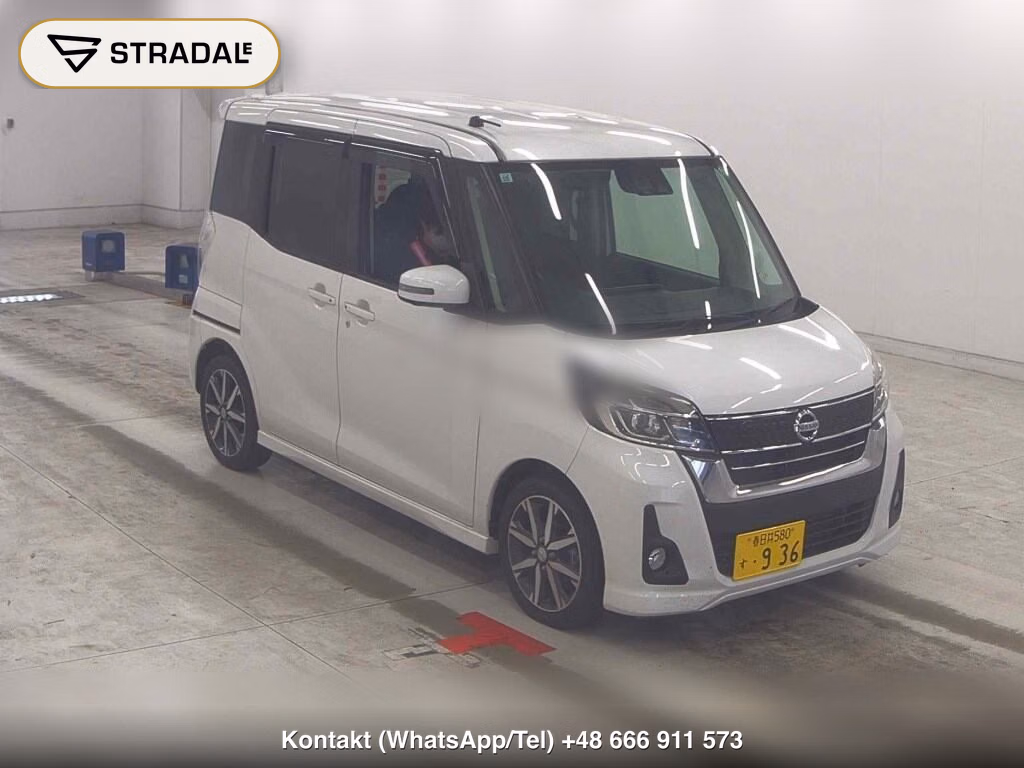 NISSAN DAYZ ROOX HIGHWAY STAR G TURBO 2017, aukcja z Japonii, zdjęcie 1