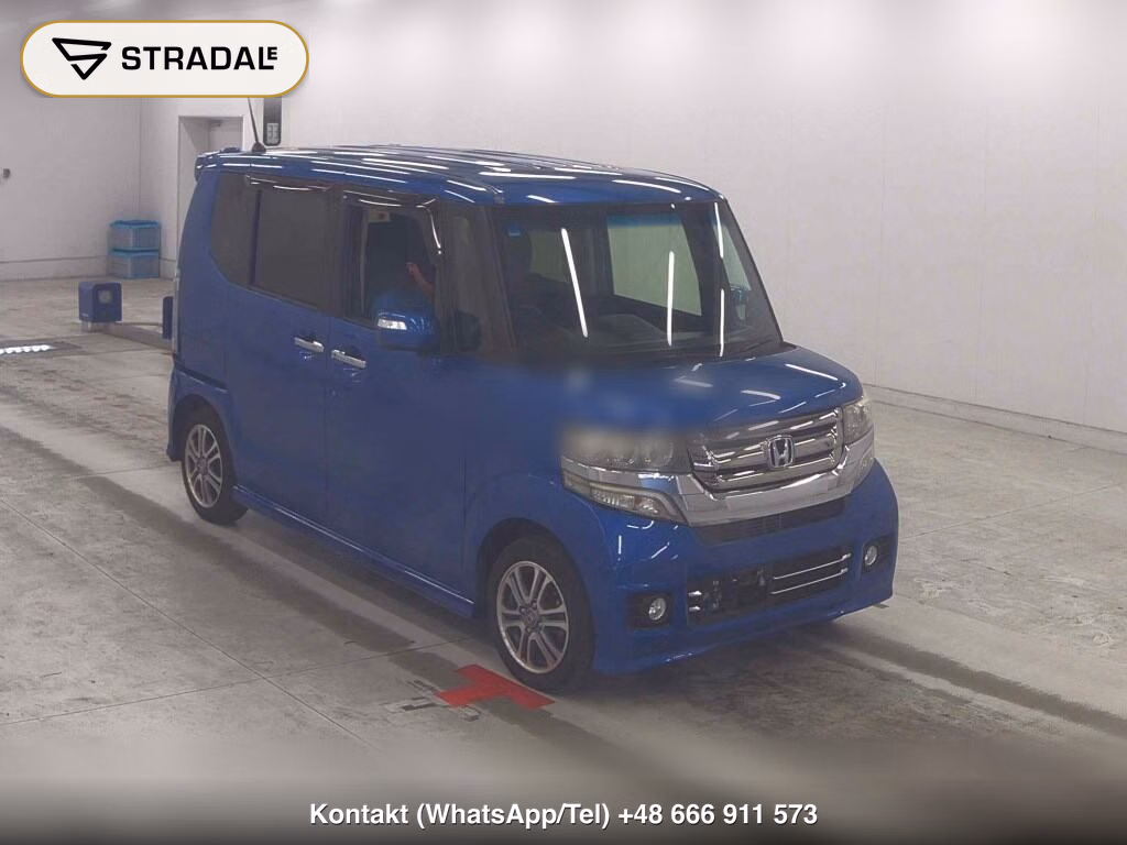 HONDA N-BOX CUSTOM G・L PACKAGE 2016, aukcja z Japonii, zdjęcie 1