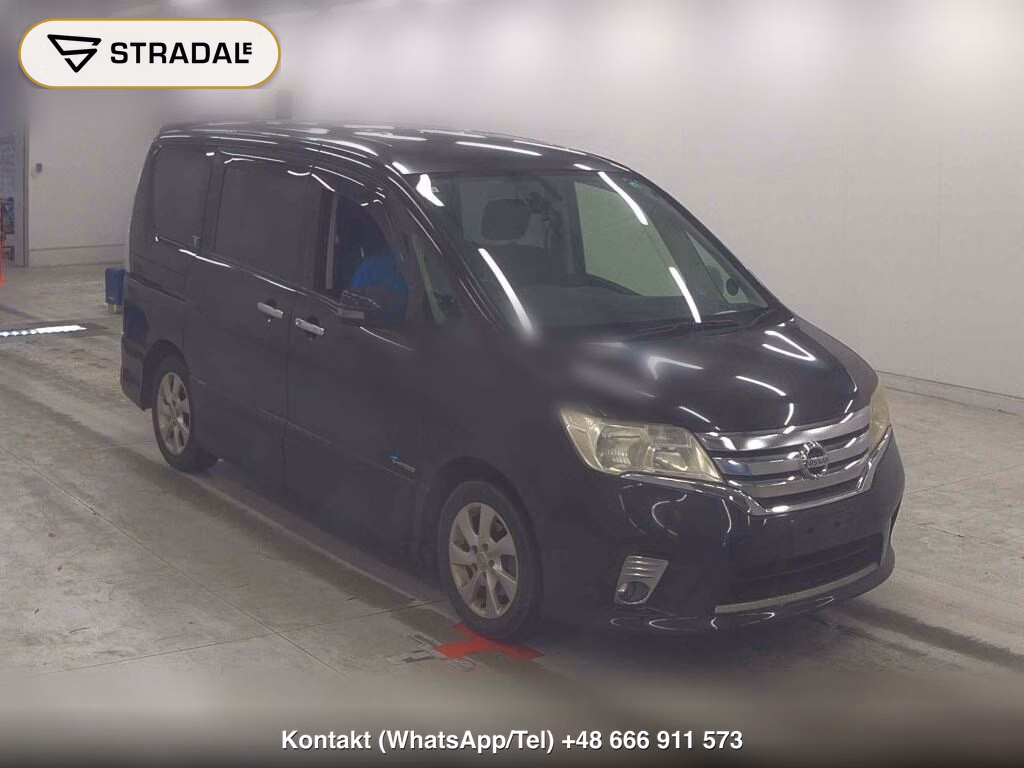 NISSAN SERENA 5D 2013, aukcja z Japonii, zdjęcie 1