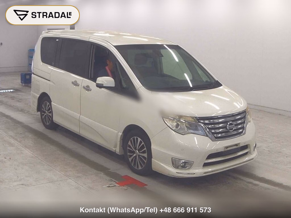 NISSAN SERENA 5D 2015, aukcja z Japonii, zdjęcie 1