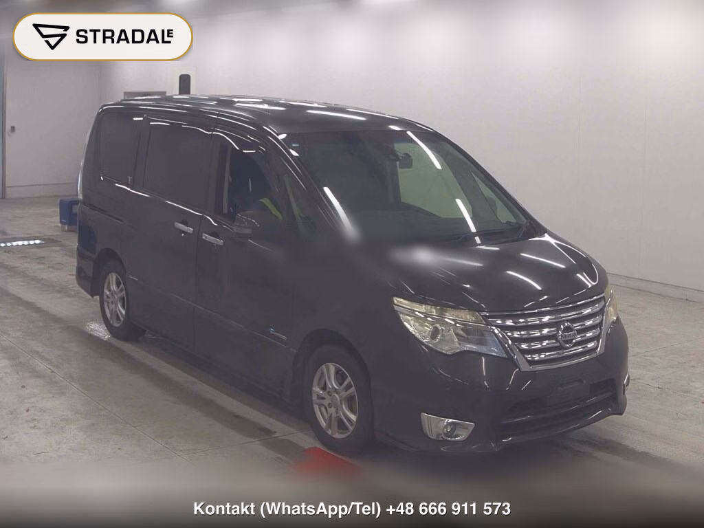 NISSAN SERENA 5D 2014, aukcja z Japonii, zdjęcie 1