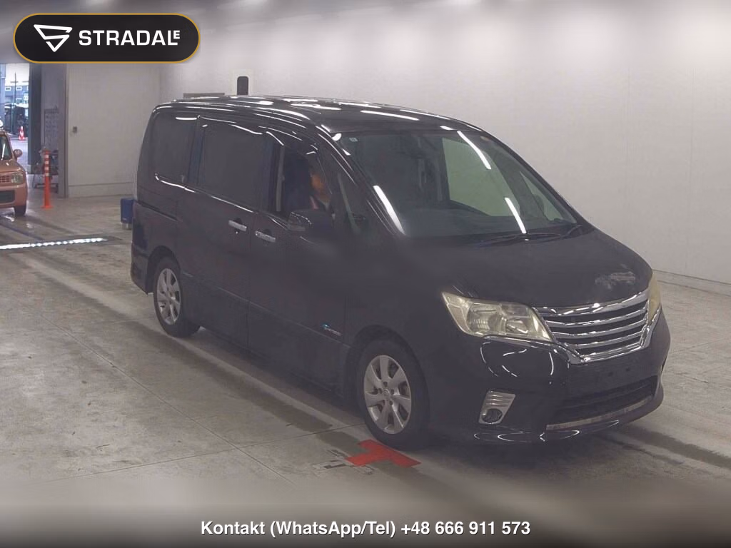 NISSAN SERENA 5D 2013, aukcja z Japonii, zdjęcie 1