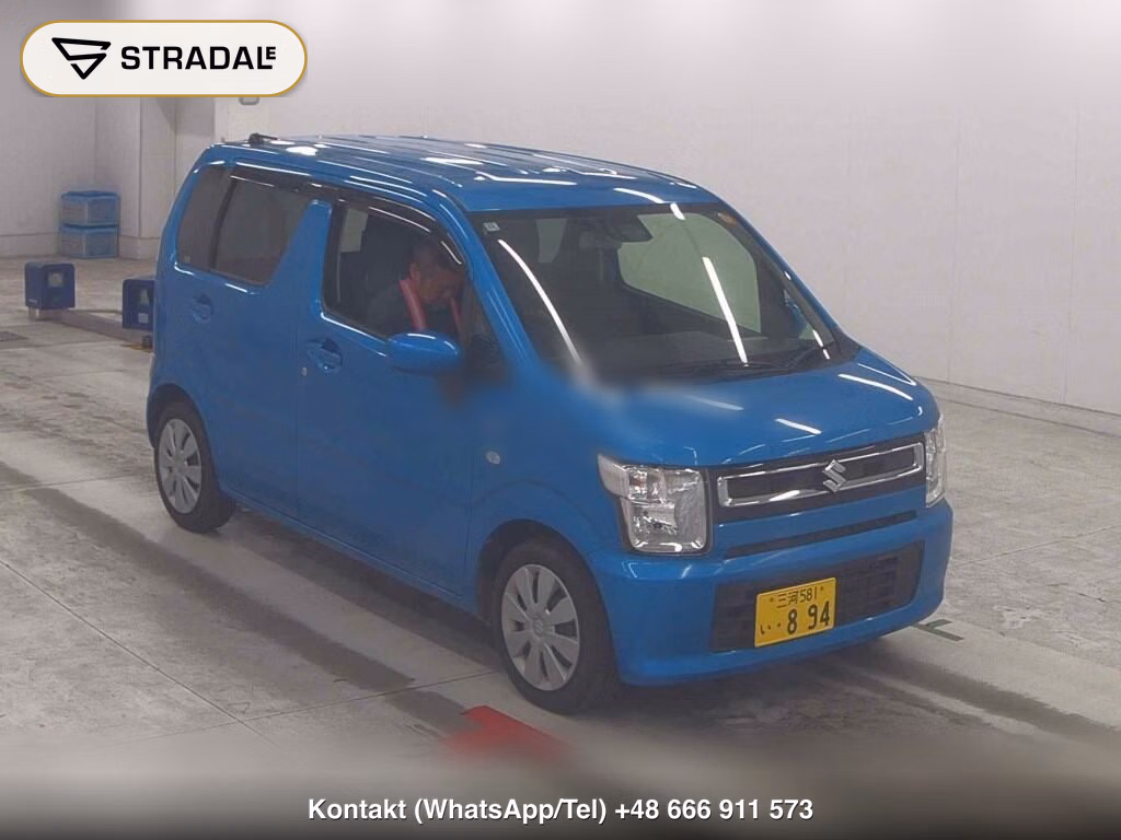 SUZUKI WAGON R 5D HYBRID FX SAFETY PACKAGE 2018, aukcja z Japonii, zdjęcie 1