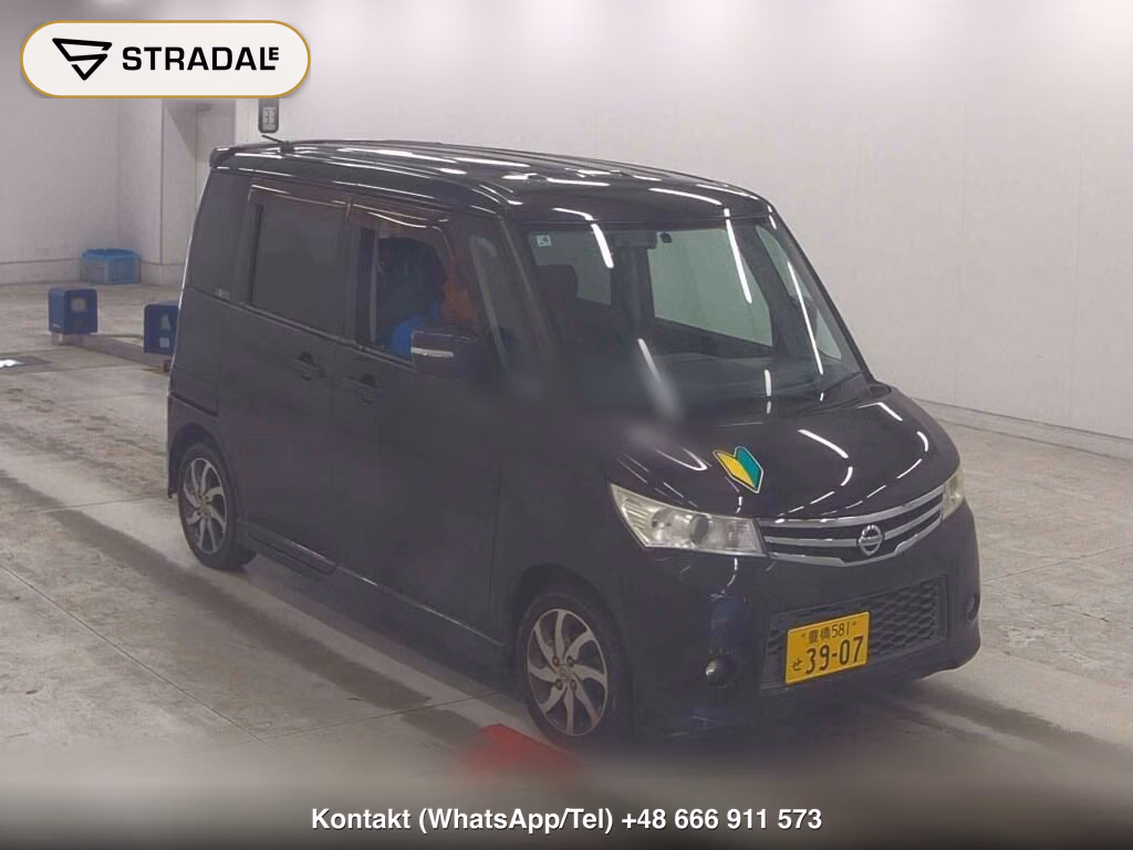 NISSAN ROOX HIGHWAY STAR 2011, aukcja z Japonii, zdjęcie 1