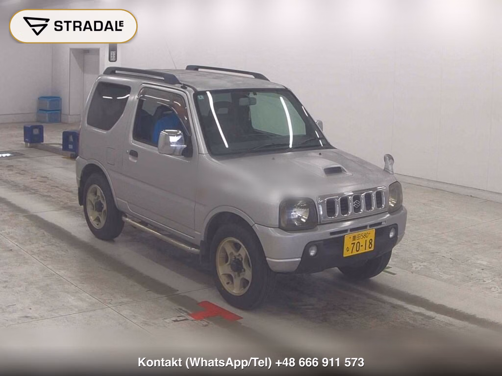 SUZUKI JIMNY 3D 4WD XC 1999, aukcja z Japonii, zdjęcie 1
