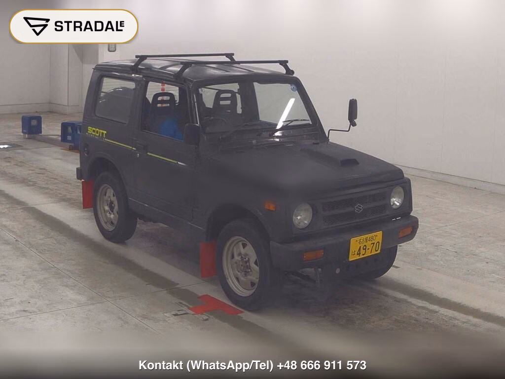SUZUKI JIMNY 3D 4WD 1992, aukcja z Japonii, zdjęcie 1