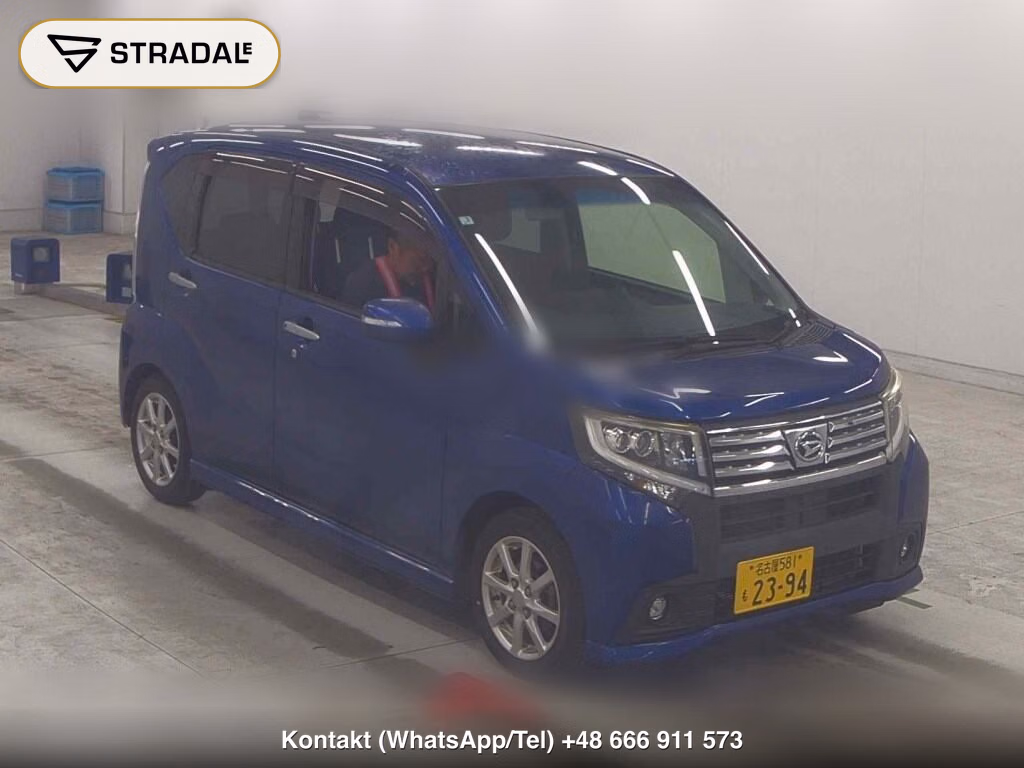 DAIHATSU MOVE CUSTOM X 2015, aukcja z Japonii, zdjęcie 1