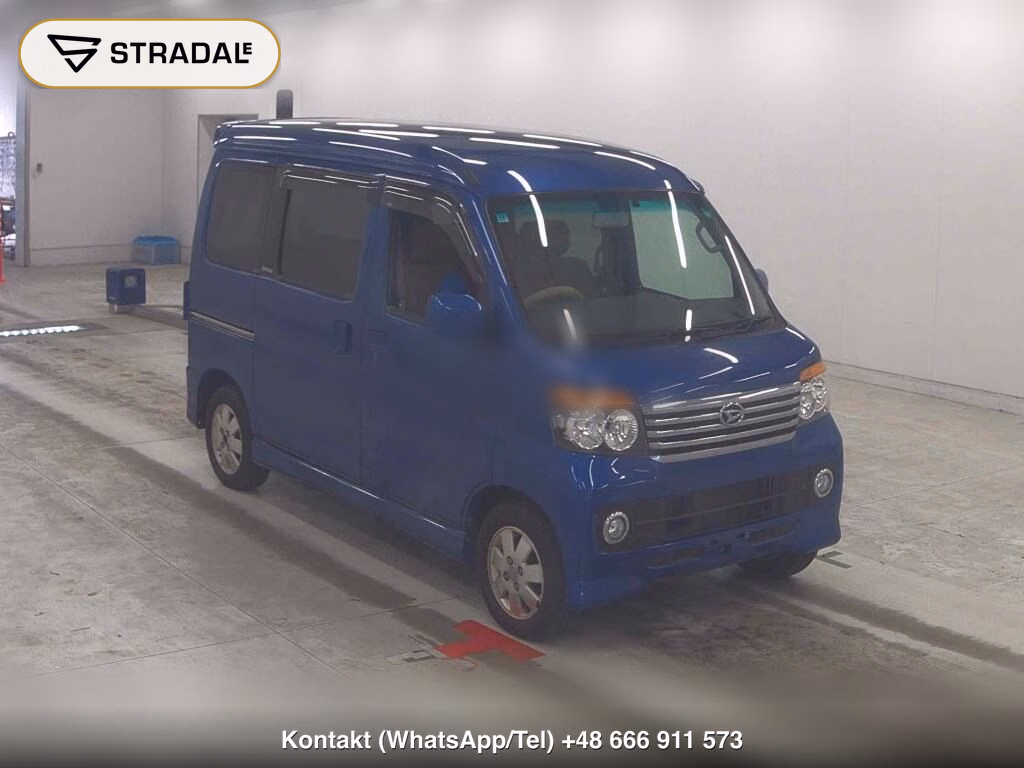 DAIHATSU ATRAI WAGON 4WD CUSTOM TURBO RS 2007, aukcja z Japonii, zdjęcie 1