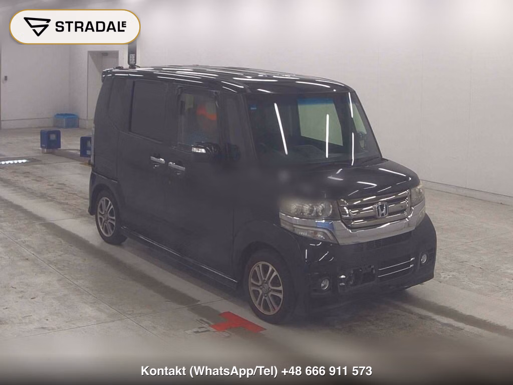 HONDA N-BOX CUSTOM G・L PACKAGE 2016, aukcja z Japonii, zdjęcie 1