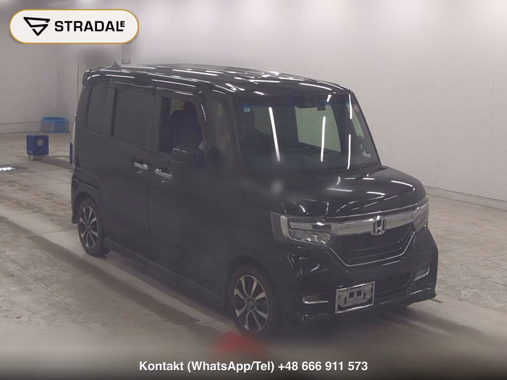 HONDA N-BOX CUSTOM G・L HONDA SENSING 2019, aukcja z Japonii, zdjęcie 1
