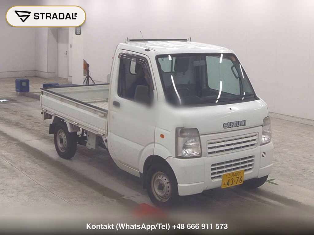 SUZUKI CARRY TRUCK KU AIR-CONDITION POWER STEERING 2008, aukcja z Japonii, zdjęcie 1