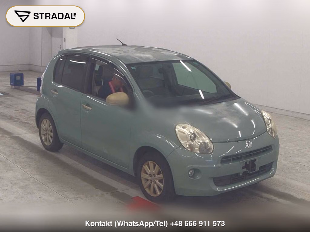 TOYOTA PASSO +HANA 2011, aukcja z Japonii, zdjęcie 1