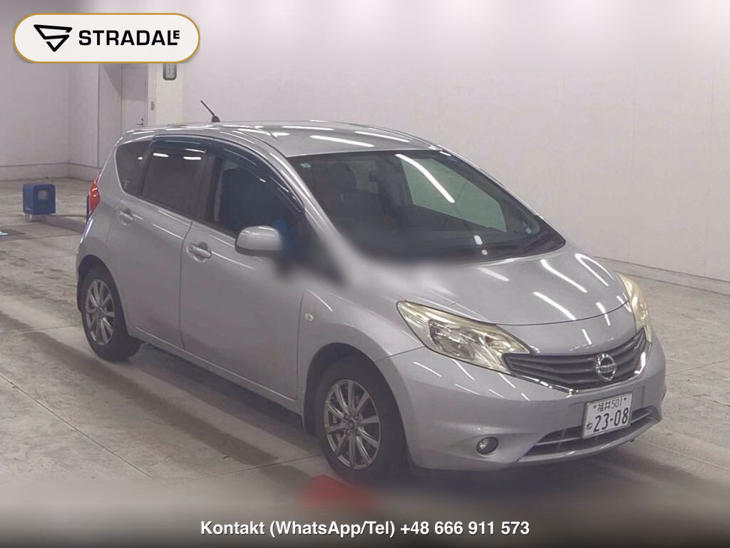 NISSAN NOTE X DIG-S 2013, aukcja z Japonii, zdjęcie 1