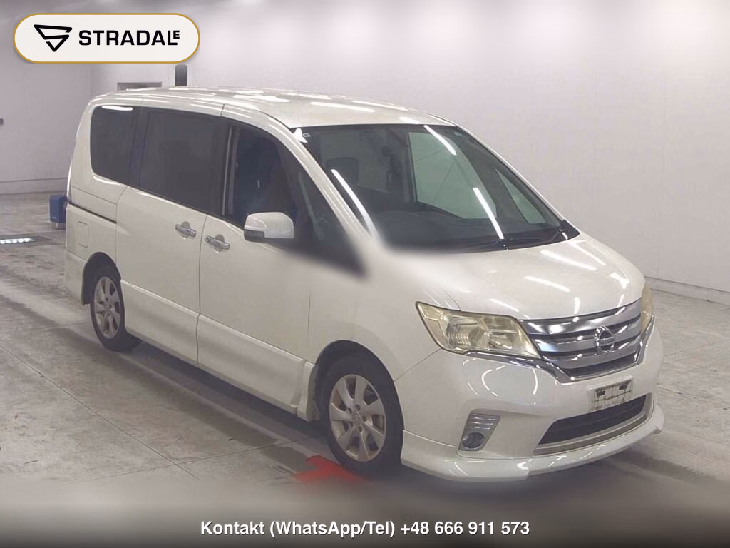 NISSAN SERENA 5D HIGHWAY STAR 2011, aukcja z Japonii, zdjęcie 1