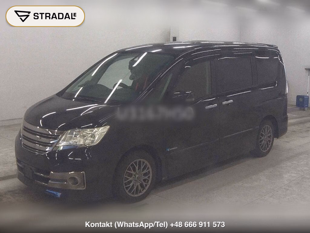 NISSAN SERENA 5D RIDER BLACK LINE S-HYBRID, miniaturka 5