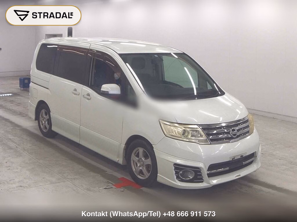 NISSAN SERENA 5D HIGHWAY STAR 2008, aukcja z Japonii, zdjęcie 1