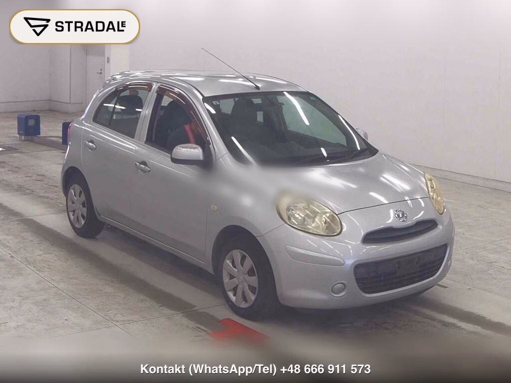 NISSAN MARCH 5D 12S V PACKAGE 2011, aukcja z Japonii, zdjęcie 1
