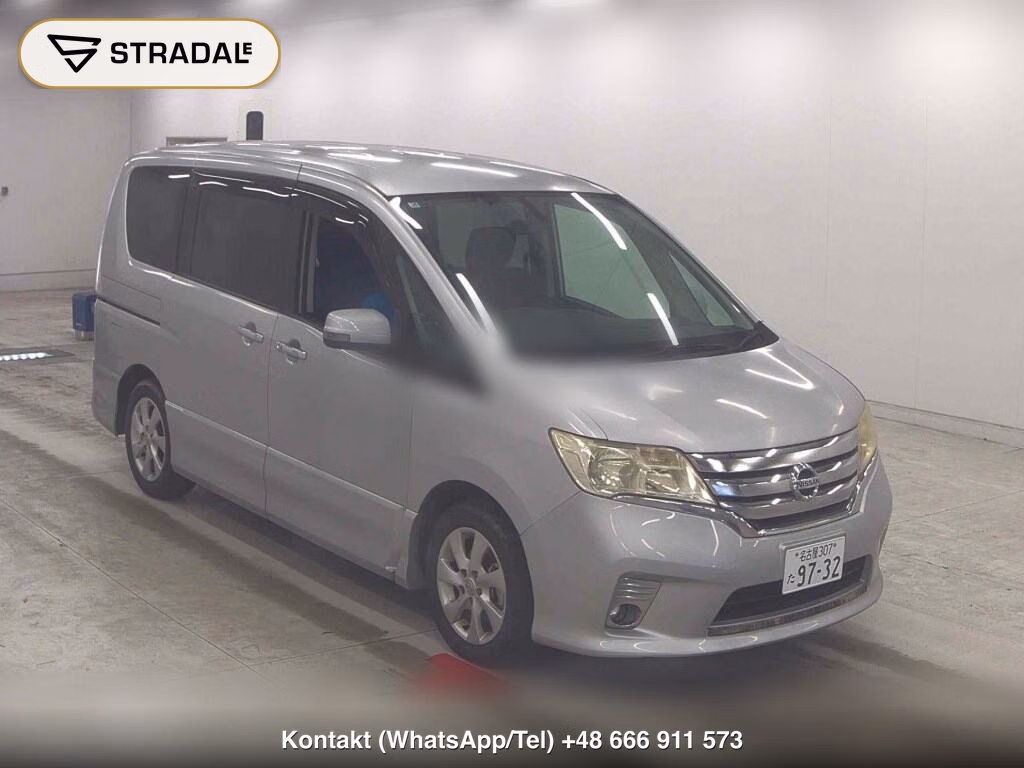 NISSAN SERENA 5D HIGHWAY STAR 2011, aukcja z Japonii, zdjęcie 1