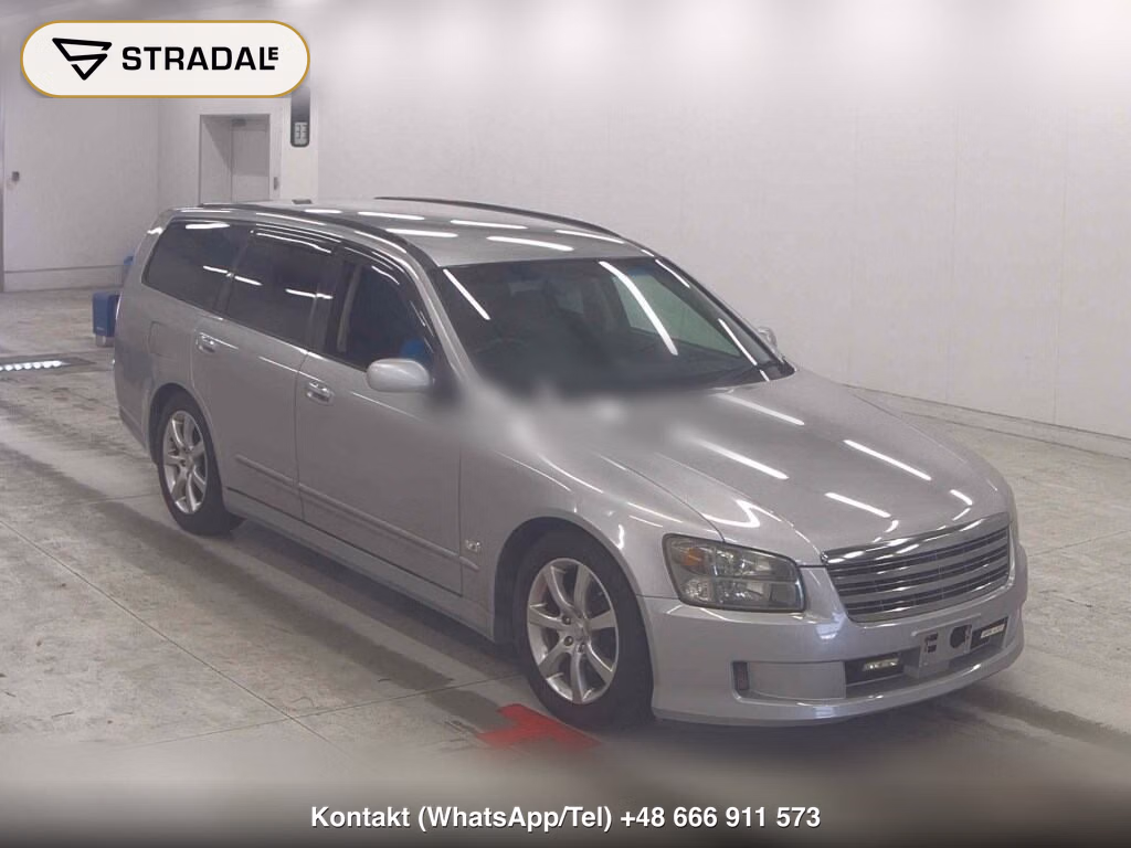 NISSAN STAGEA WG AXIS S 2004, aukcja z Japonii, zdjęcie 1