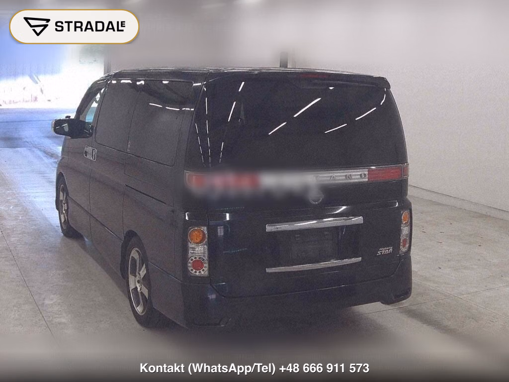 NISSAN ELGRAND 5D HIGHWAY STAR BLACK LEATHER LIMITED, miniaturka 3