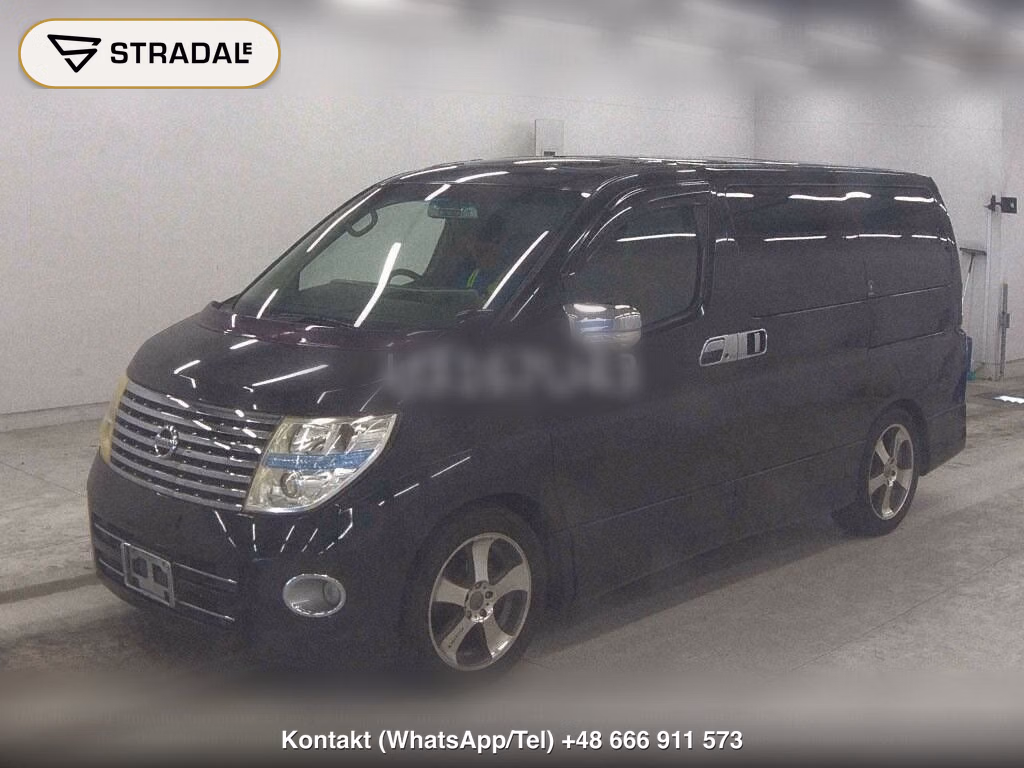 NISSAN ELGRAND 5D HIGHWAY STAR BLACK LEATHER LIMITED, miniaturka 5