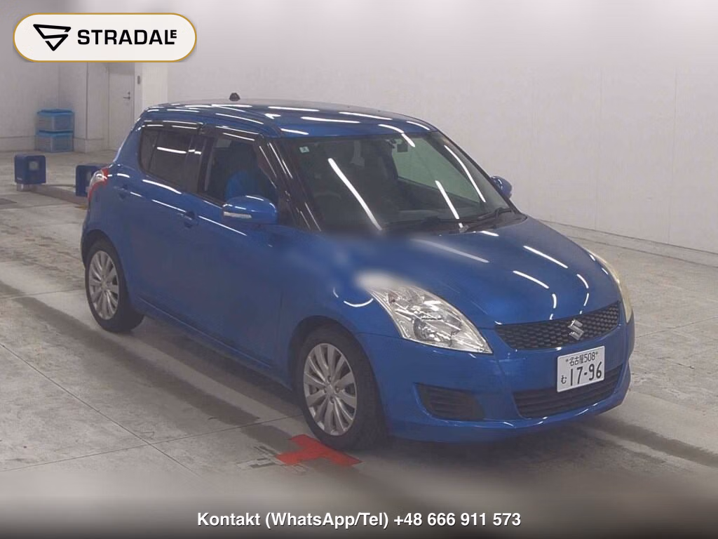 SUZUKI SWIFT 5D XL 2012, aukcja z Japonii, zdjęcie 1
