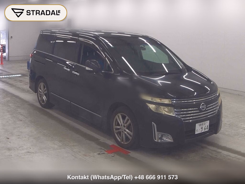 NISSAN ELGRAND 5D 2010, aukcja z Japonii, zdjęcie 1