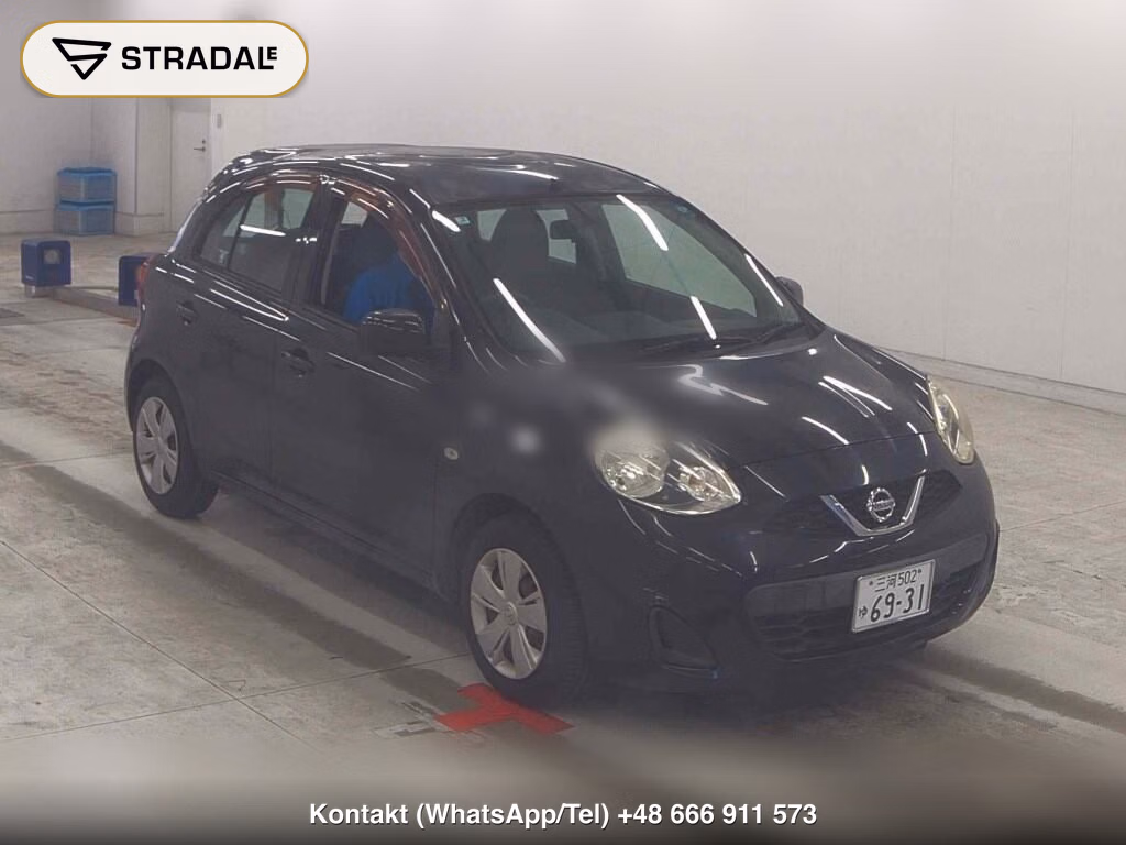 NISSAN MARCH 5D X 2015, aukcja z Japonii, zdjęcie 1