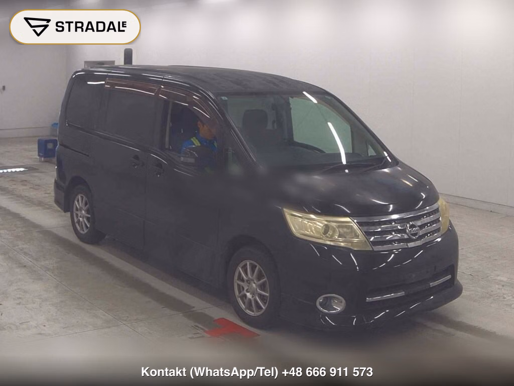 NISSAN SERENA 5D HIGHWAY STAR 2009, aukcja z Japonii, zdjęcie 1