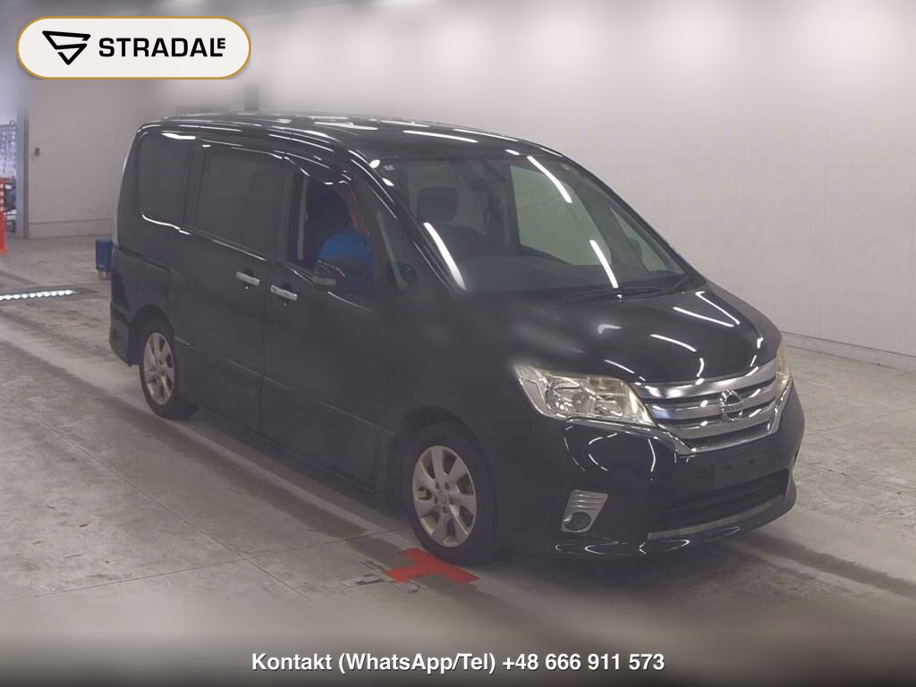NISSAN SERENA 5D HIGHWAY STAR 2012, aukcja z Japonii, zdjęcie 1