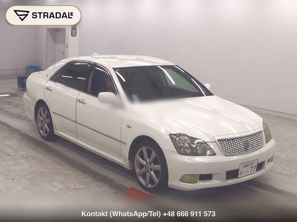 TOYOTA CROWN 4D ATHLETE 2005, aukcja z Japonii, zdjęcie 1