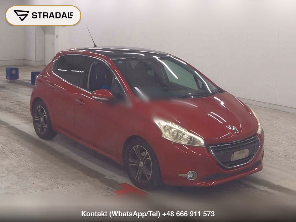 PEUGEOT 208 5D CIELO 2013, aukcja z Japonii, zdjęcie 1