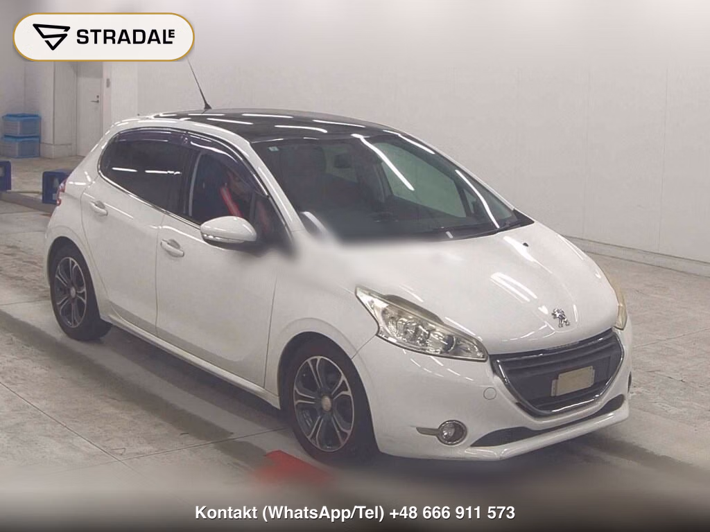 PEUGEOT 208 5D CIELO 2013, aukcja z Japonii, zdjęcie 1