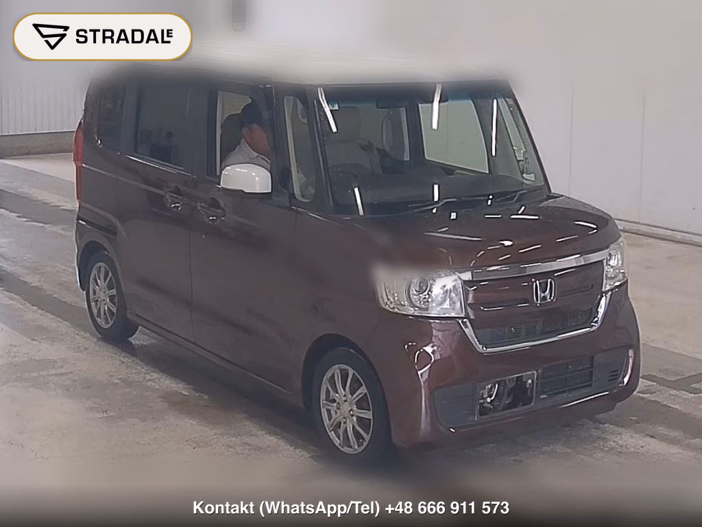 HONDA N-BOX G・EX HONDA SENSING 2017, aukcja z Japonii, zdjęcie 1
