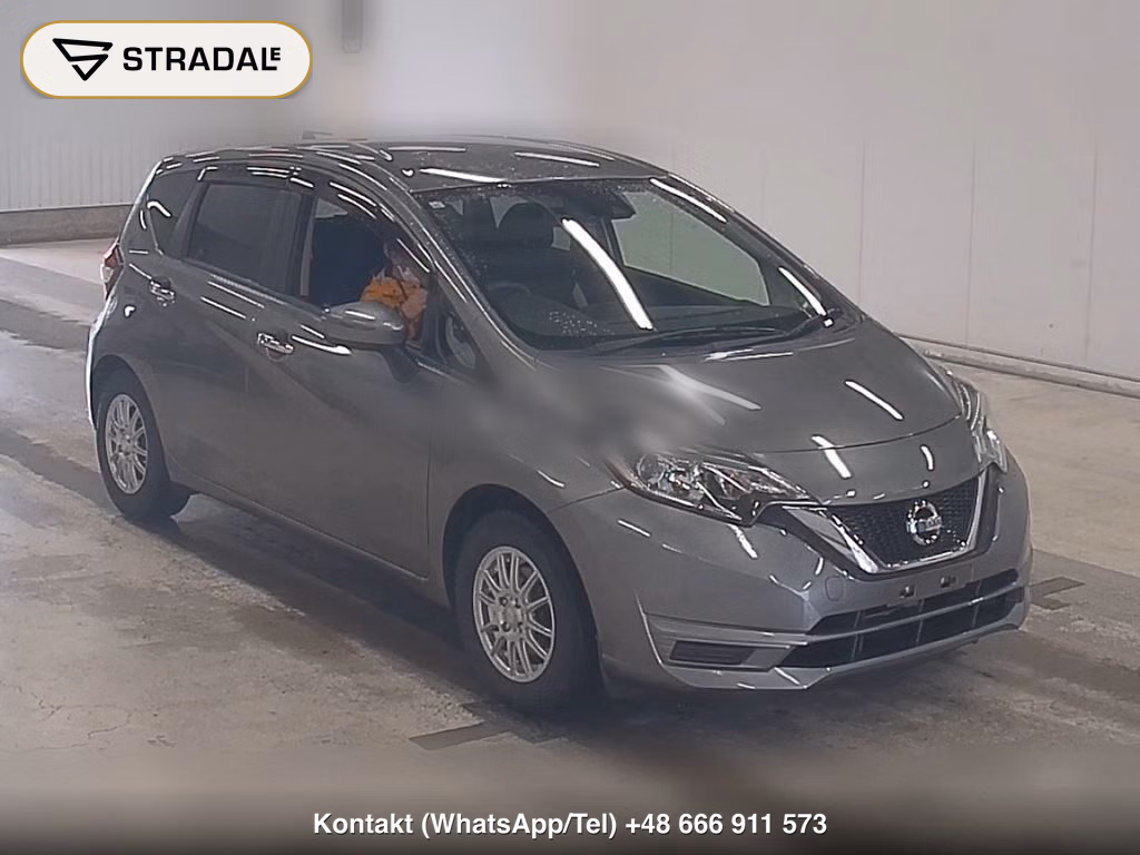 NISSAN NOTE X 2017, aukcja z Japonii, zdjęcie 1