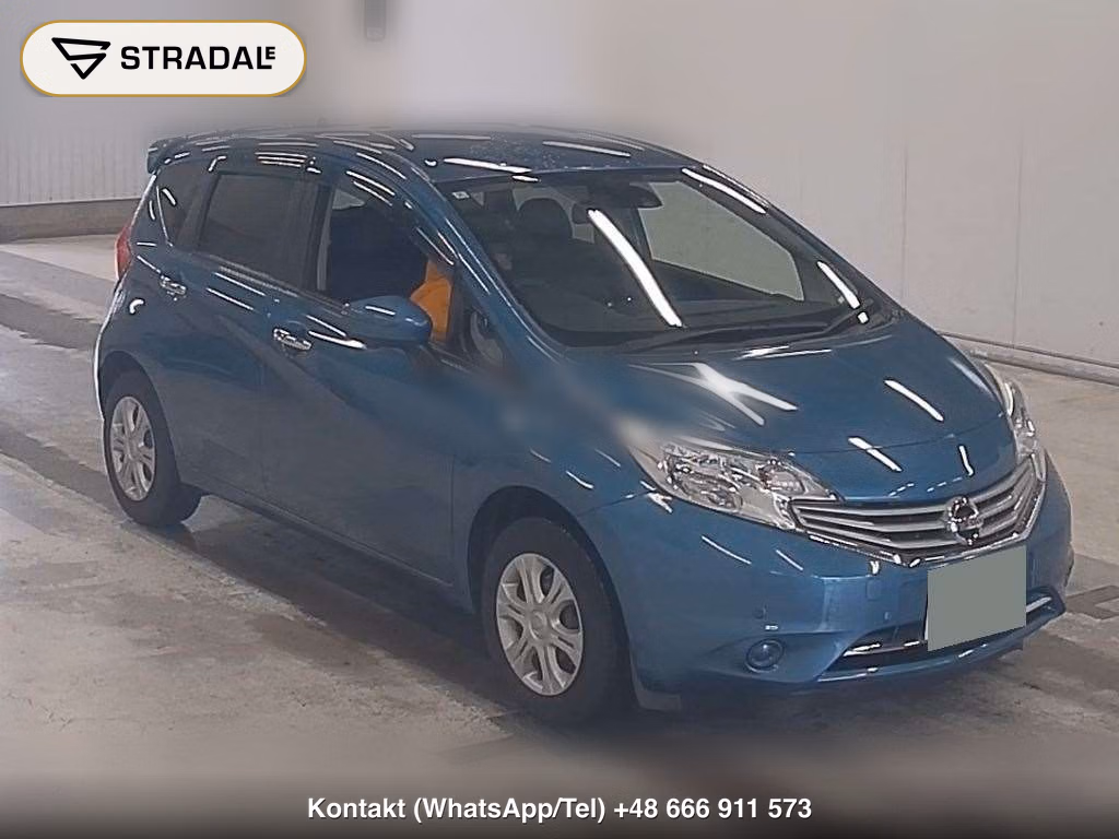 NISSAN NOTE 4WD MEDALIST X FOUR 2016, aukcja z Japonii, zdjęcie 1
