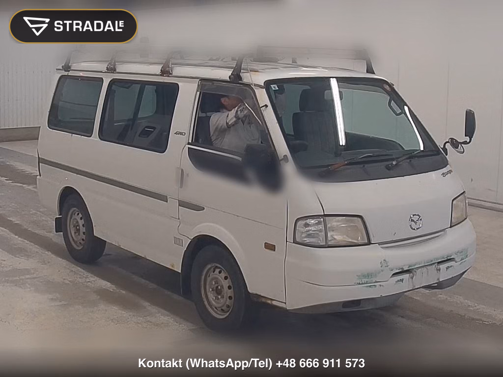 MAZDA BONGO VAN 4D 4WD 2007, aukcja z Japonii, zdjęcie 1