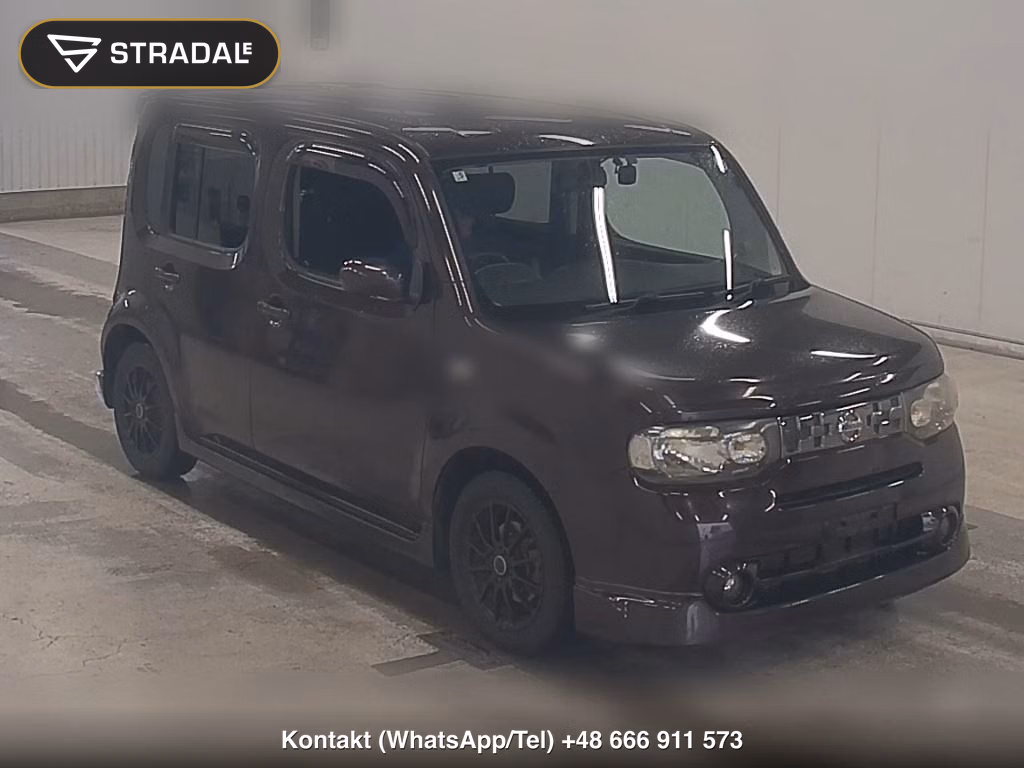 NISSAN CUBE 4WD 15X FOUR V SELECTION 2011, aukcja z Japonii, zdjęcie 1