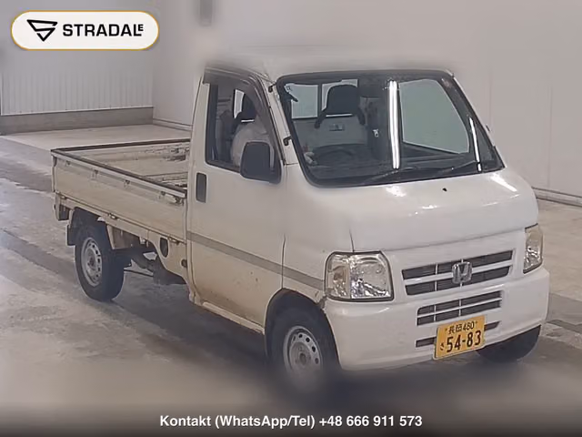 HONDA ACTY TRUCK 4WD SDX 2007, samochód z aukcji Japonii