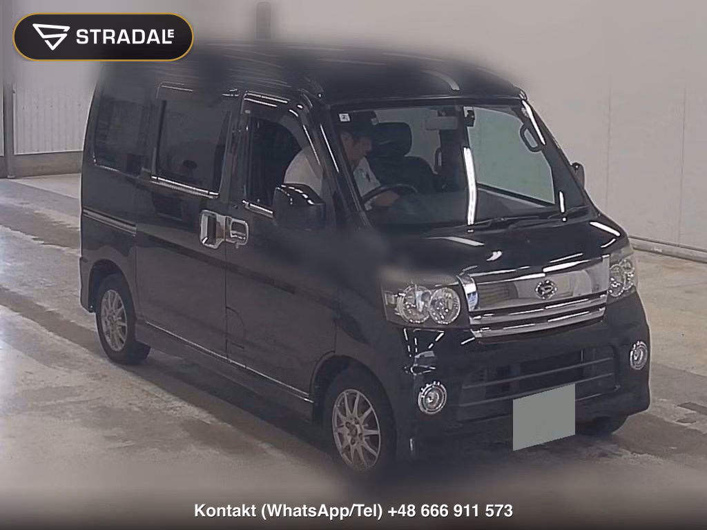 DAIHATSU ATRAI WAGON 4WD CUSTOM TURBO RS BLACK EDITION 2006, aukcja z Japonii, zdjęcie 1