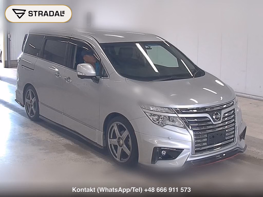 NISSAN ELGRAND 5D 4WD 250 HIGHWAY STAR PREMIUM 2018, aukcja z Japonii, zdjęcie 1