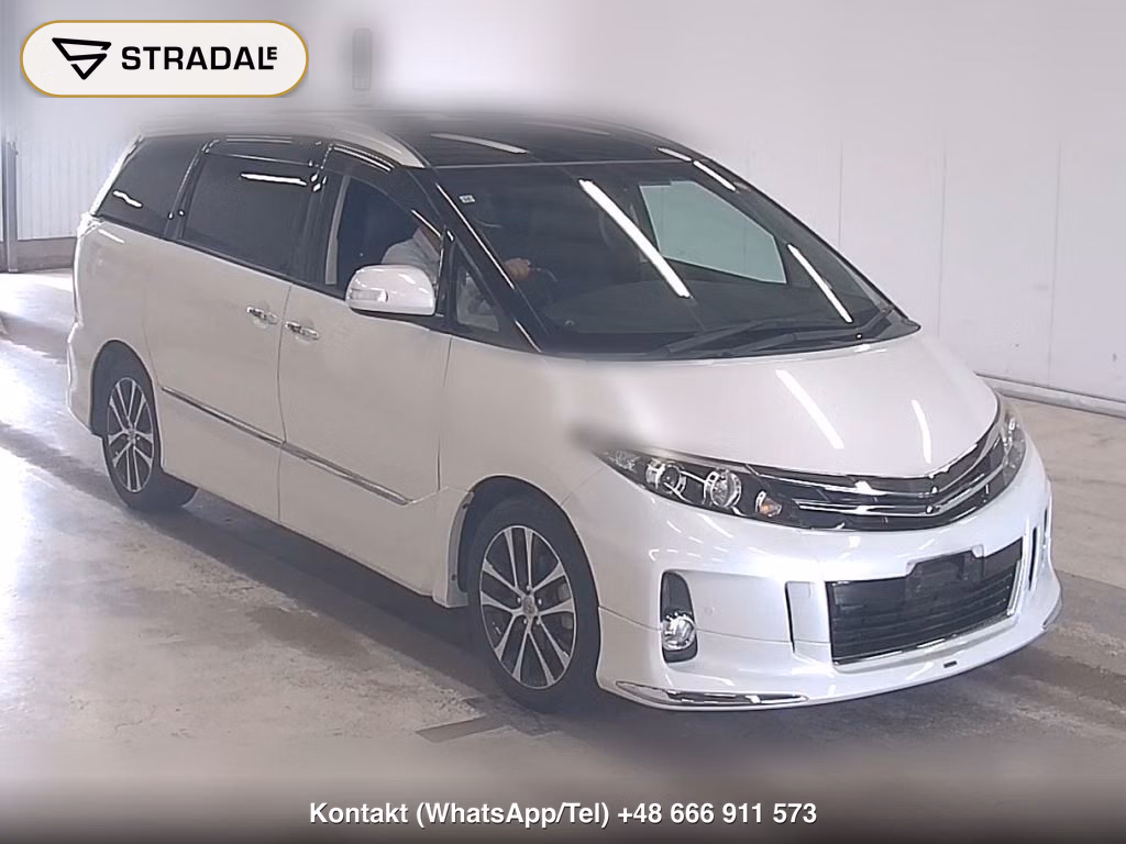 TOYOTA ESTIMA 5D 4WD AERAS PREMIUM EDITION 2015, aukcja z Japonii, zdjęcie 1