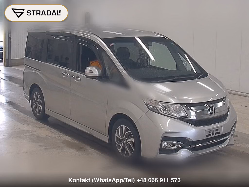 HONDA STEPWAGON SPADA SPADA HONDA SENSING 2017, aukcja z Japonii, zdjęcie 1