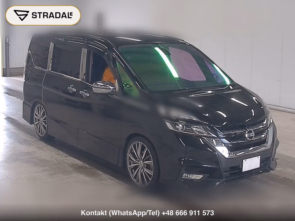 NISSAN SERENA 5D HIGHWAY STAR 2017, aukcja z Japonii, zdjęcie 1